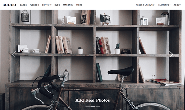 Carousel full screen